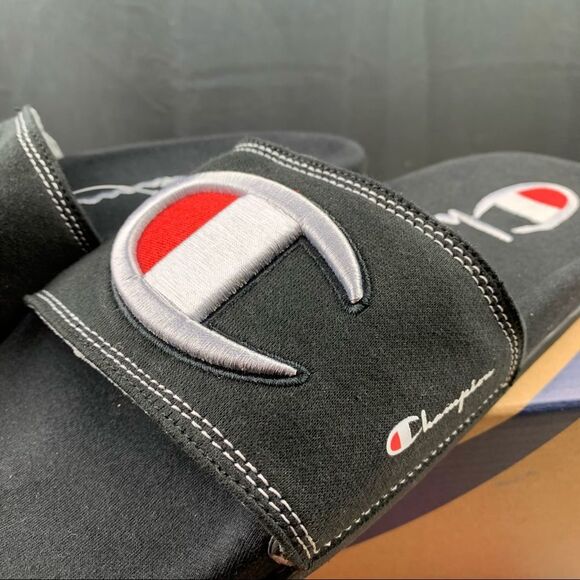 Champion Squish Embroidered Slides Mens Various Sizes - Picture 5 of 12